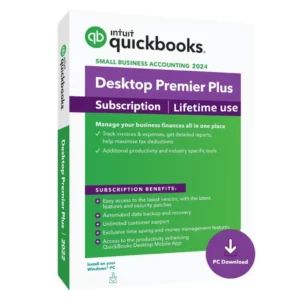 QuickBooks Premier Plus 2024 – Lifetime License (Mac & Win) USA version